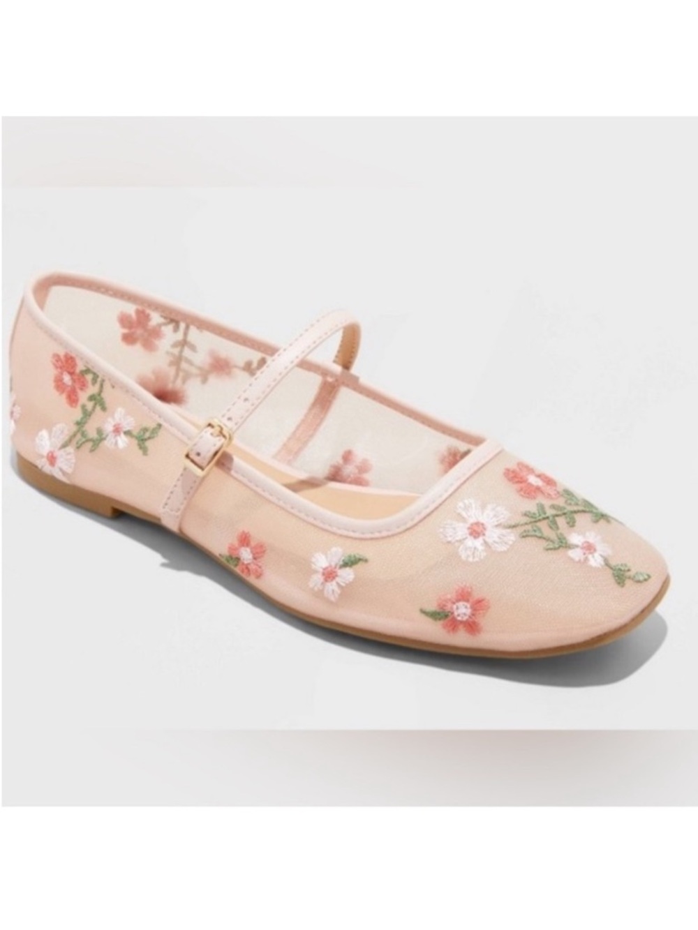 Wild Fable Blush Hue Dress Shoes
Floral Design .